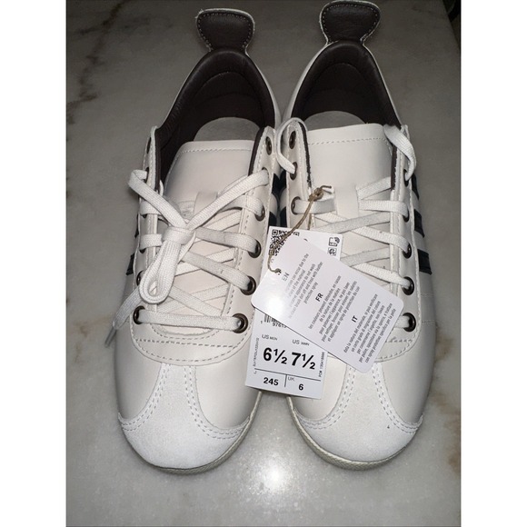 JQ5104 Adidas NWT Samba 62 Cloud White Core Black men’s Size 6.5 women’s 7.5 - Picture 2 of 10